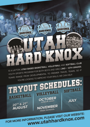Utah Hard Knox Marketing Flyer | Design de Flyer par EA5Designs