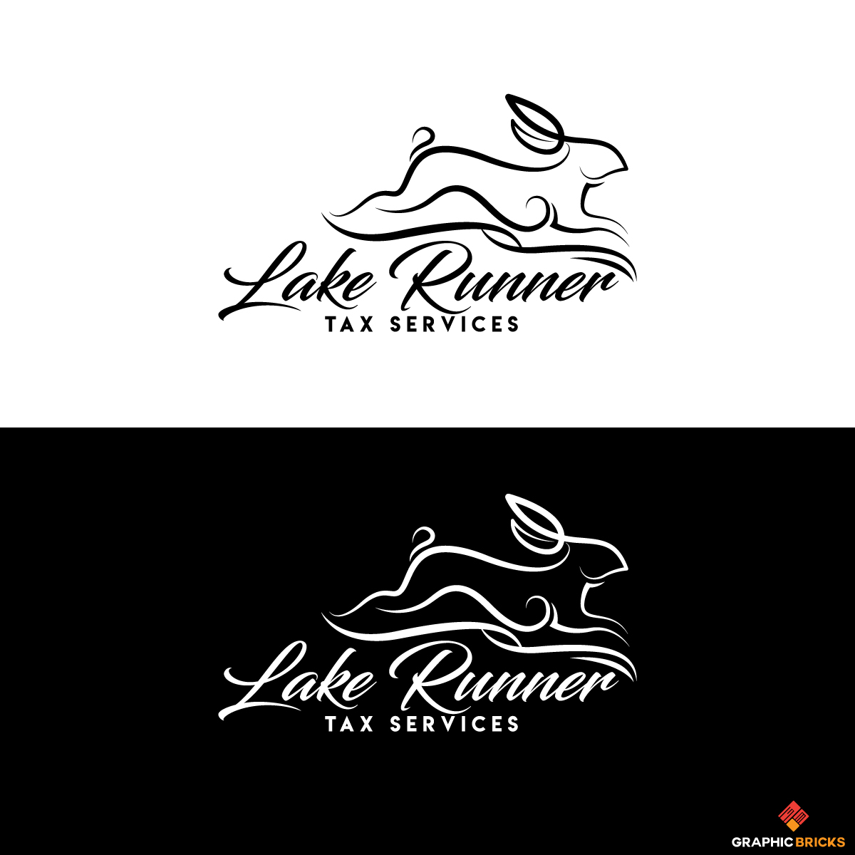 Logo-Design von Graphic Bricks für Lake Runner Tax Services | Design #18876002