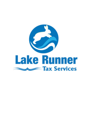 Logo-Design von fozia 2 für Lake Runner Tax Services | Design #18883469
