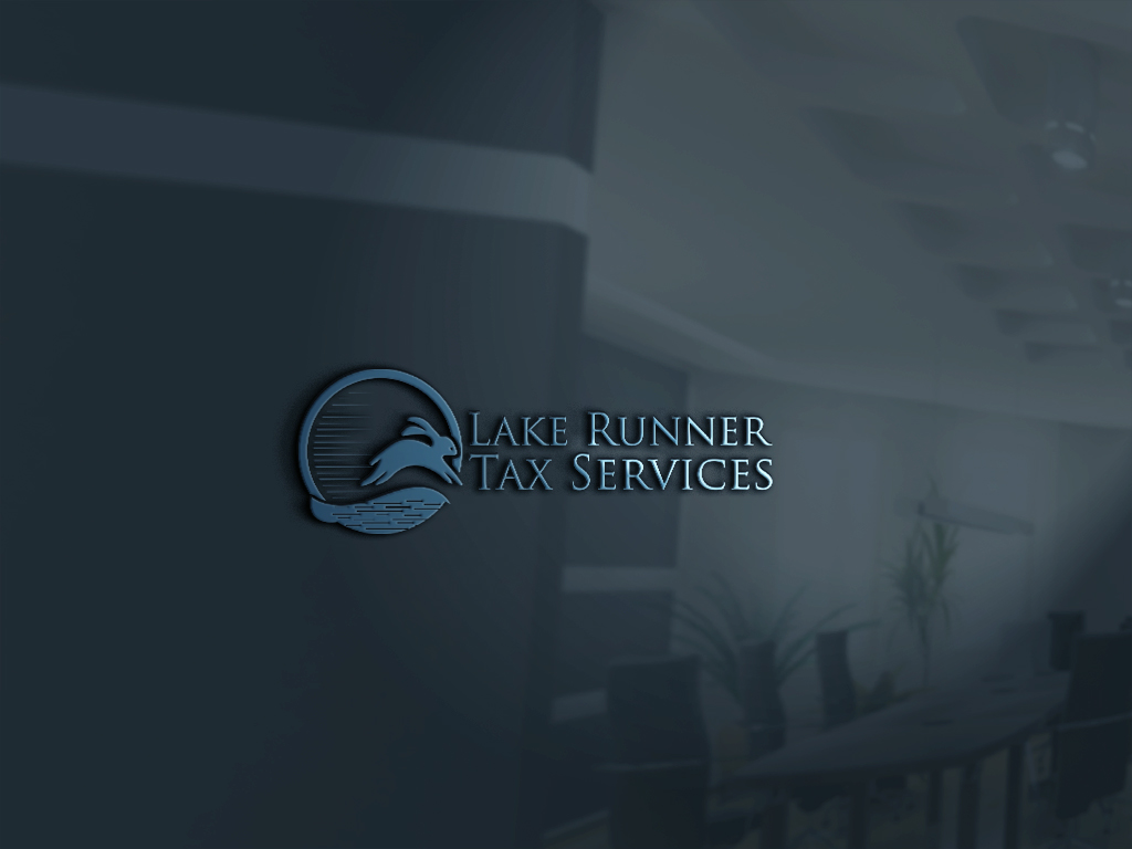 Logo Design by Rosaleen for Lake Runner Tax Services | Design #18887876