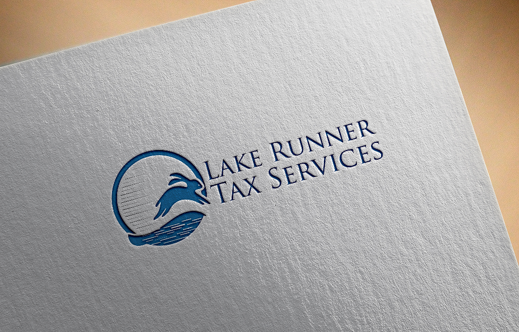 Logo Design by Rosaleen for Lake Runner Tax Services | Design #18887877