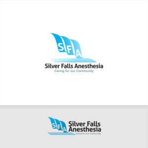 Logo Design by Arham Hidayat for Silver Falls Anesthesia | Design #18902120