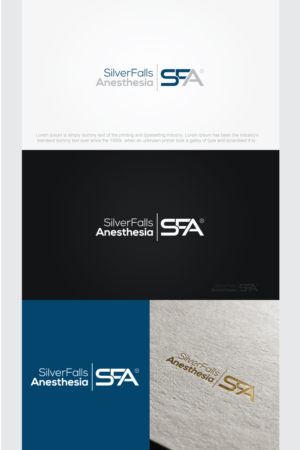 Diseño de Logo por noishotori para Silver Falls Anesthesia | Diseño: #18911760
