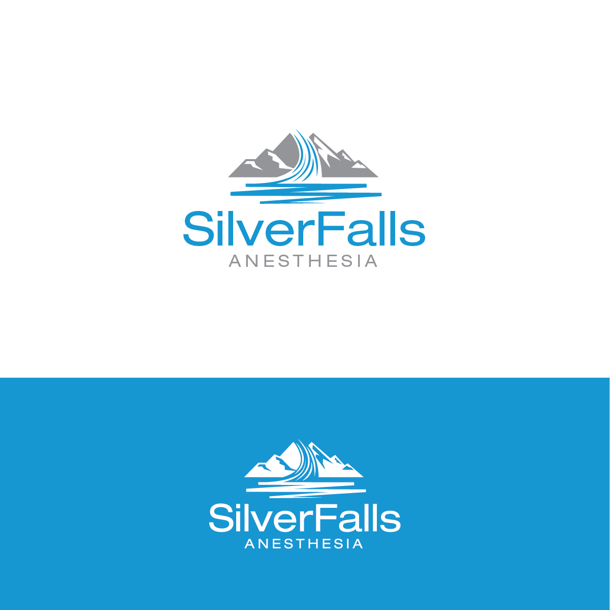 Logo Design by Deziners Zone for Silver Falls Anesthesia | Design: #18874426