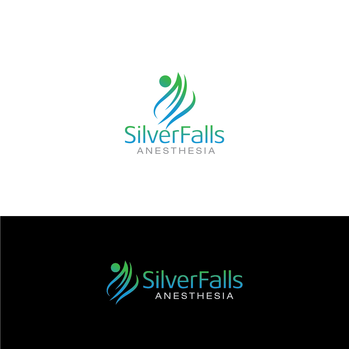 Logo Design by Deziners Zone for Silver Falls Anesthesia | Design #18874436