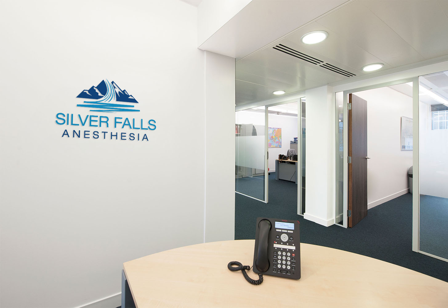 Logo Design by Deziners Zone for Silver Falls Anesthesia | Design #18906695