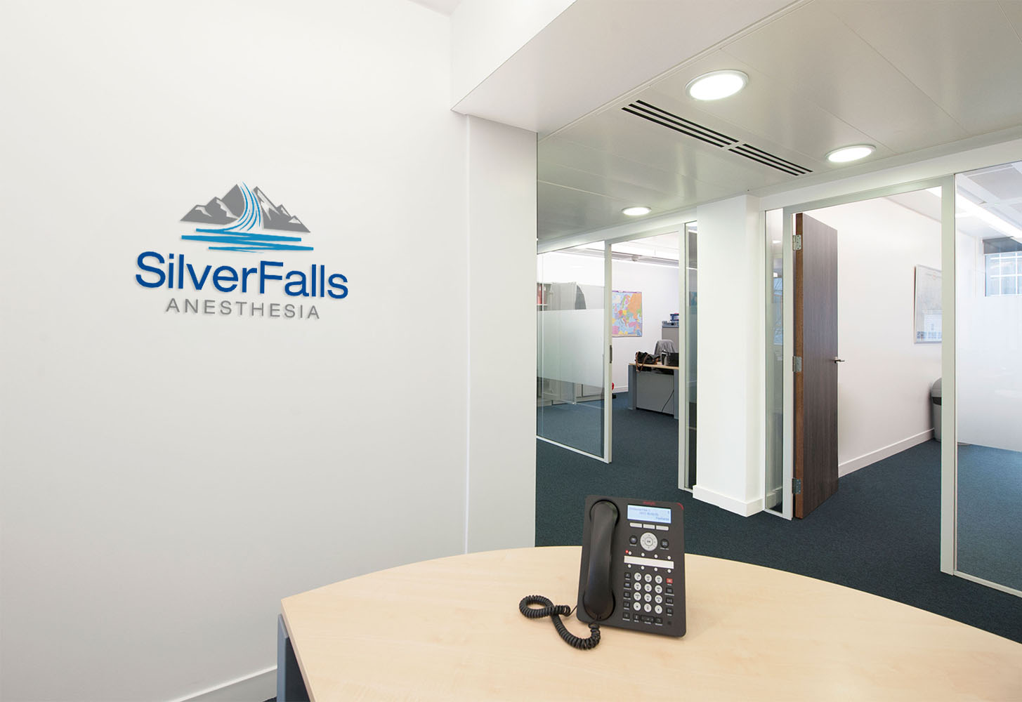 Logo Design by Deziners Zone for Silver Falls Anesthesia | Design #18922364
