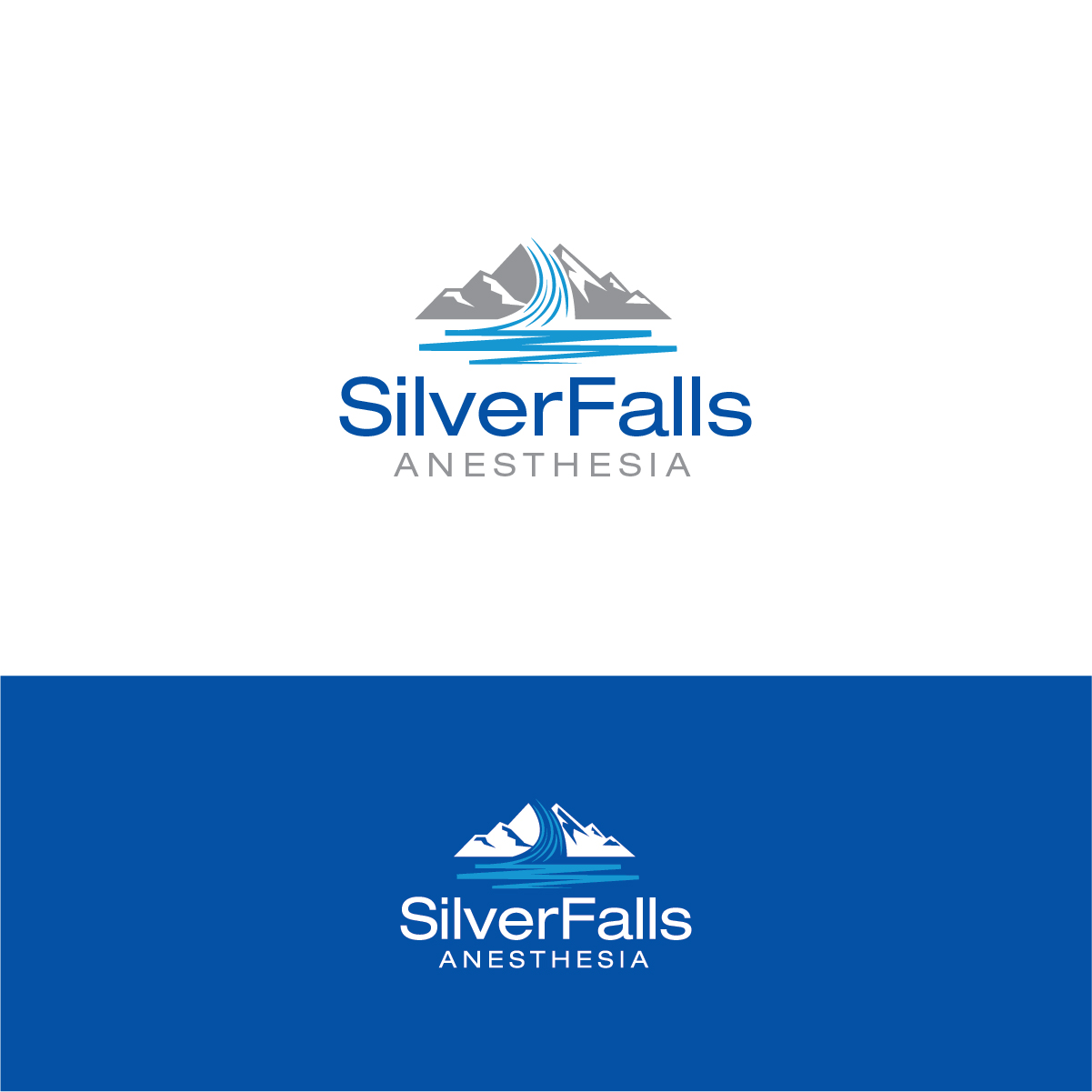 Logo Design by Deziners Zone for Silver Falls Anesthesia | Design #18922367