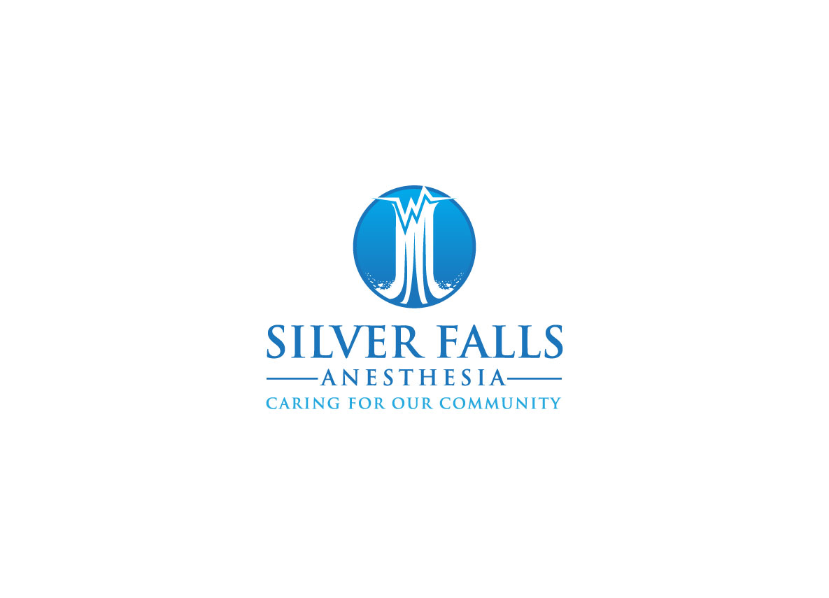 Logo Design by creative.bugs for Silver Falls Anesthesia | Design #18894720