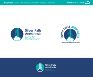 Diseño de Logo por Rflames para Silver Falls Anesthesia | Diseño: #18892684