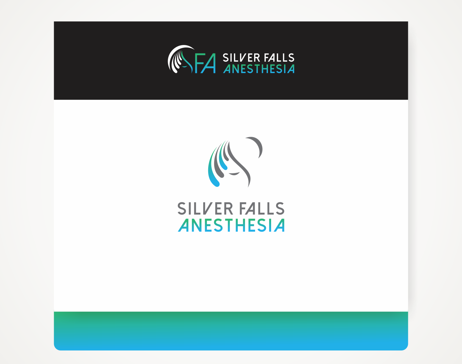Logo Design by Savana for Silver Falls Anesthesia | Design #18884006