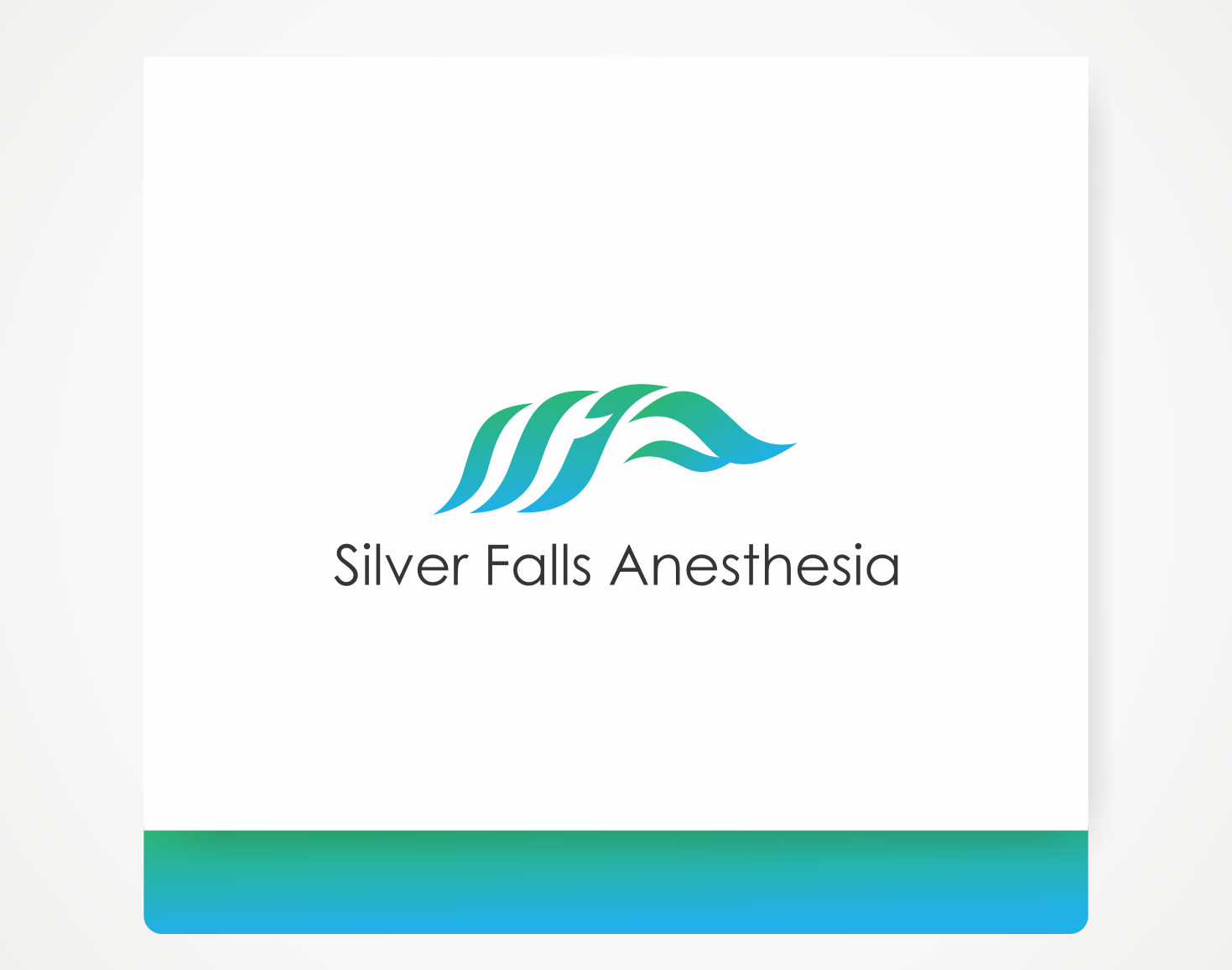 Logo Design by Savana for Silver Falls Anesthesia | Design #18884007
