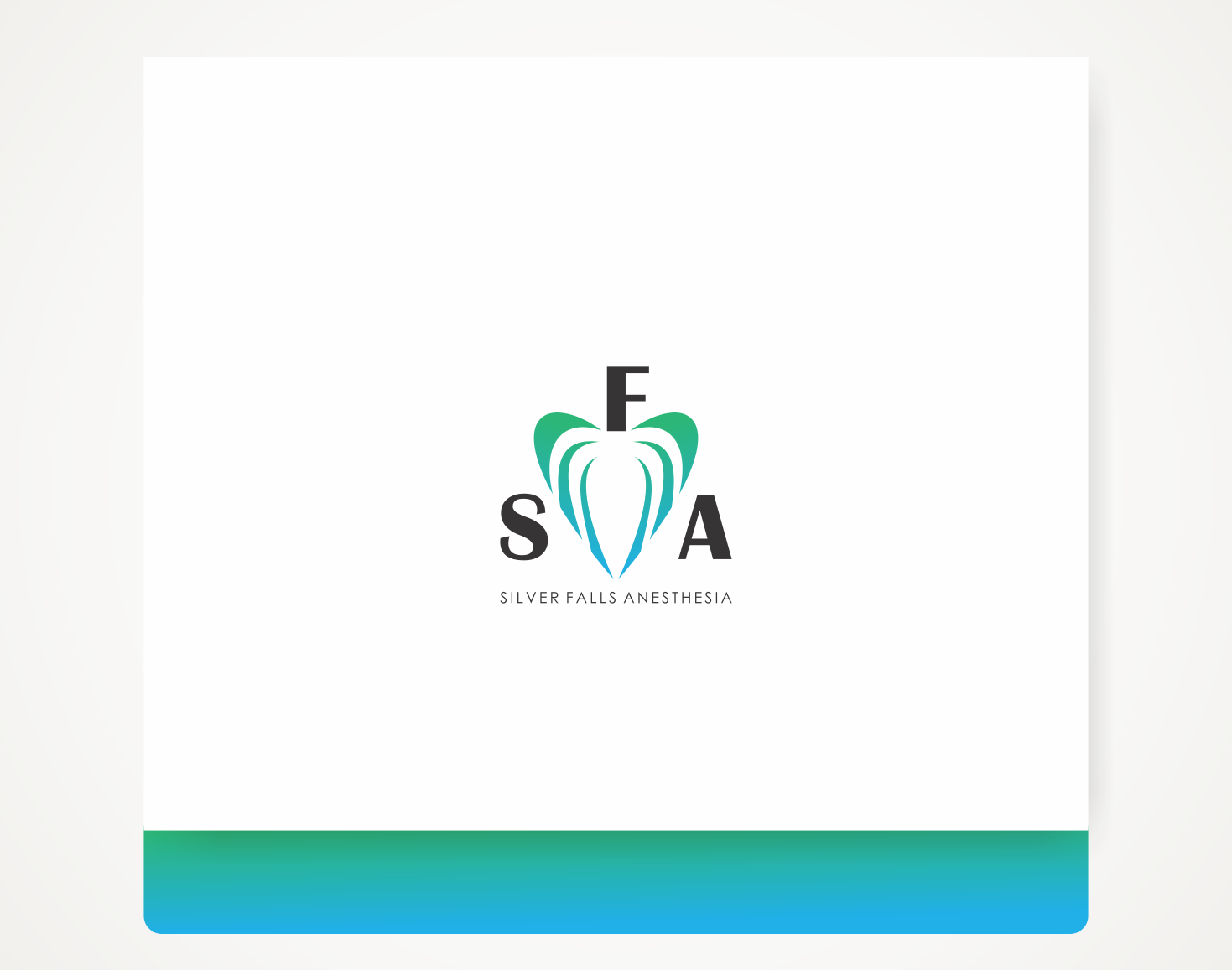 Diseño de Logo por Savana para Silver Falls Anesthesia | Diseño #18884009