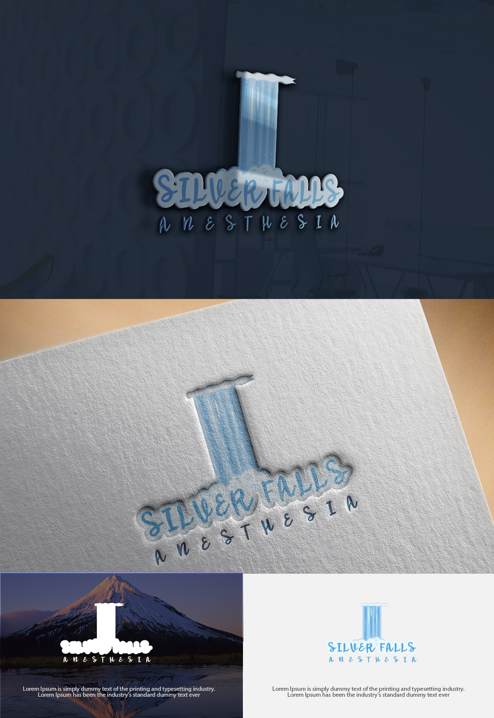 Design de Logo par dr ghulam mustafa sahab pour Silver Falls Anesthesia | Design #18896404