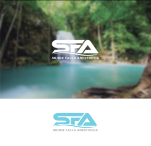 Logo Design by Deep Night for Silver Falls Anesthesia | Design: #18870376