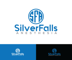 Logo Design by designmind78 for Silver Falls Anesthesia | Design: #18873832