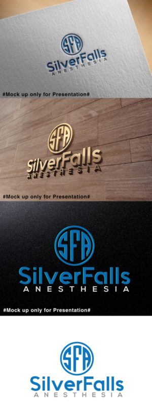 Diseño de Logo por designmind78 para Silver Falls Anesthesia | Diseño: #18873833