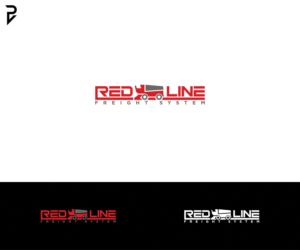 Logo Design by poisonvectors for Red Line Freight Systems | Design: #18878105