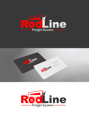 Logo Design by ColorDrops for Red Line Freight Systems | Design: #18891271