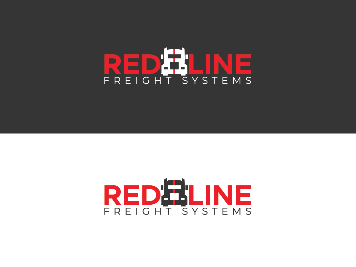 Logo Design by Matea for Red Line Freight Systems | Design #18929066