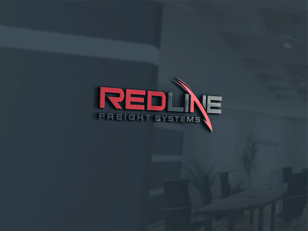 Logo Design by Atec for Red Line Freight Systems | Design #18894540