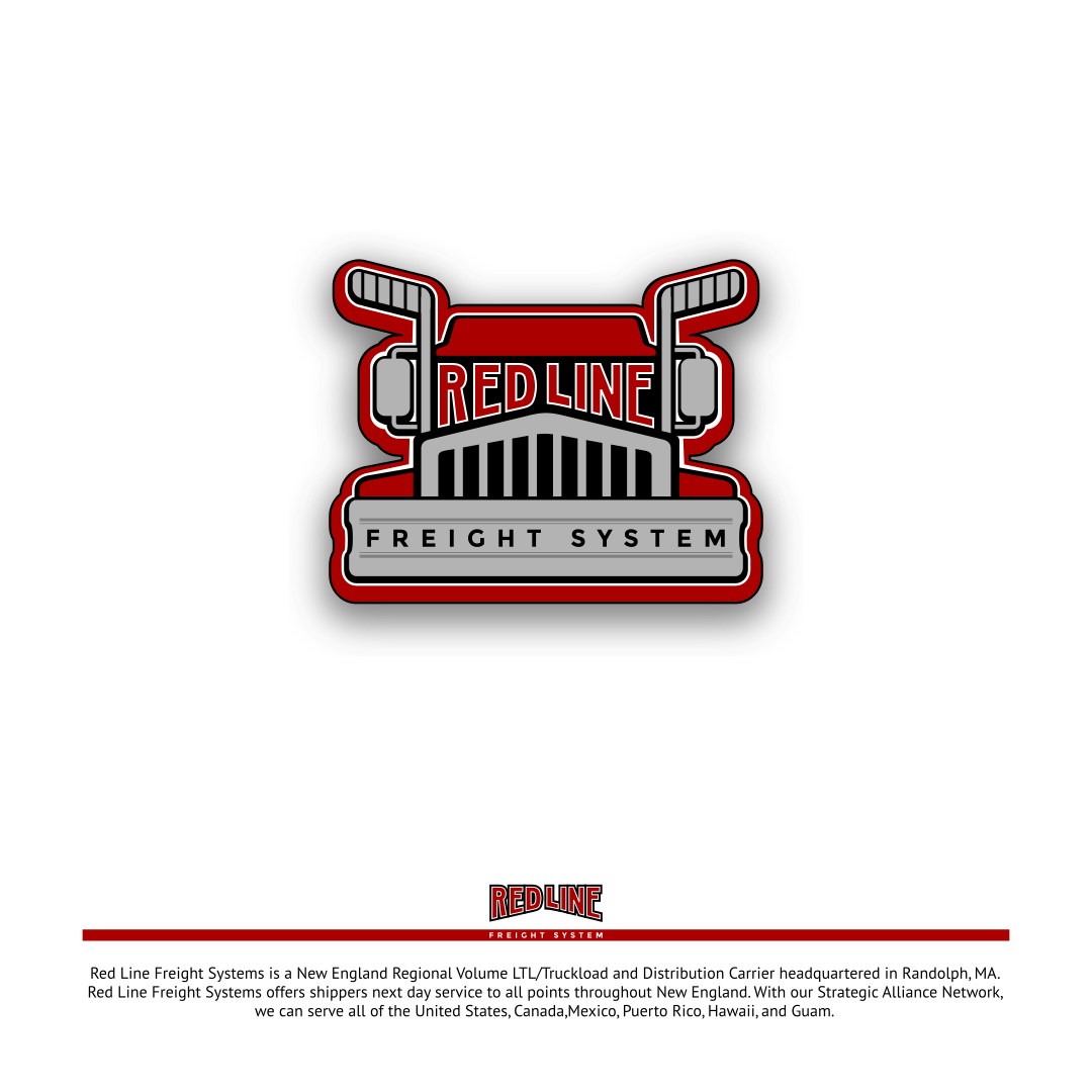 Logo Design by Maestral for Red Line Freight Systems | Design #18901419