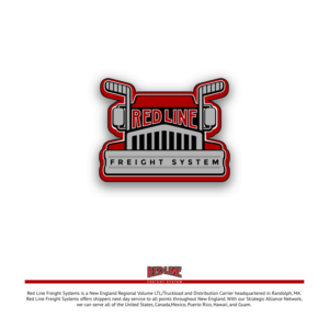 Diseño de Logo por Maestral para Red Line Freight Systems | Diseño #18901419