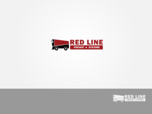 Logo Design by ArtCreative for Red Line Freight Systems | Design: #18913306