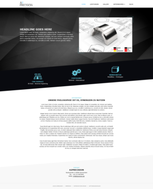 Relaunch of company website (Technical company) | Web Design by MIND