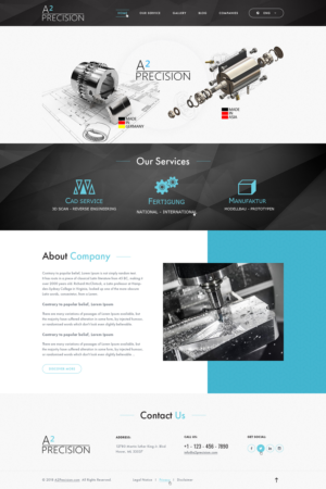 Relaunch of company website (Technical company) | Web Design by Ved Web Services