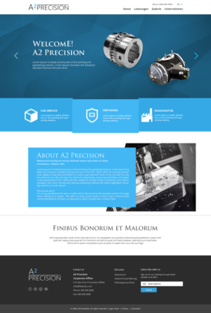 Relaunch of company website (Technical company) | Web Design by lemosys infotech