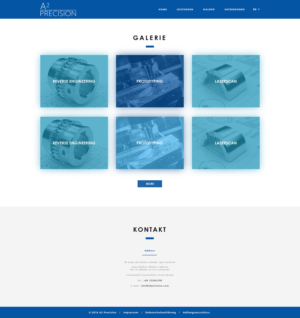 Web Design par PiXthemes pour A2PRECISION GmbH, St.-Gangolf-Str. 2, 85139 Wettstetten | Design : #19303226
