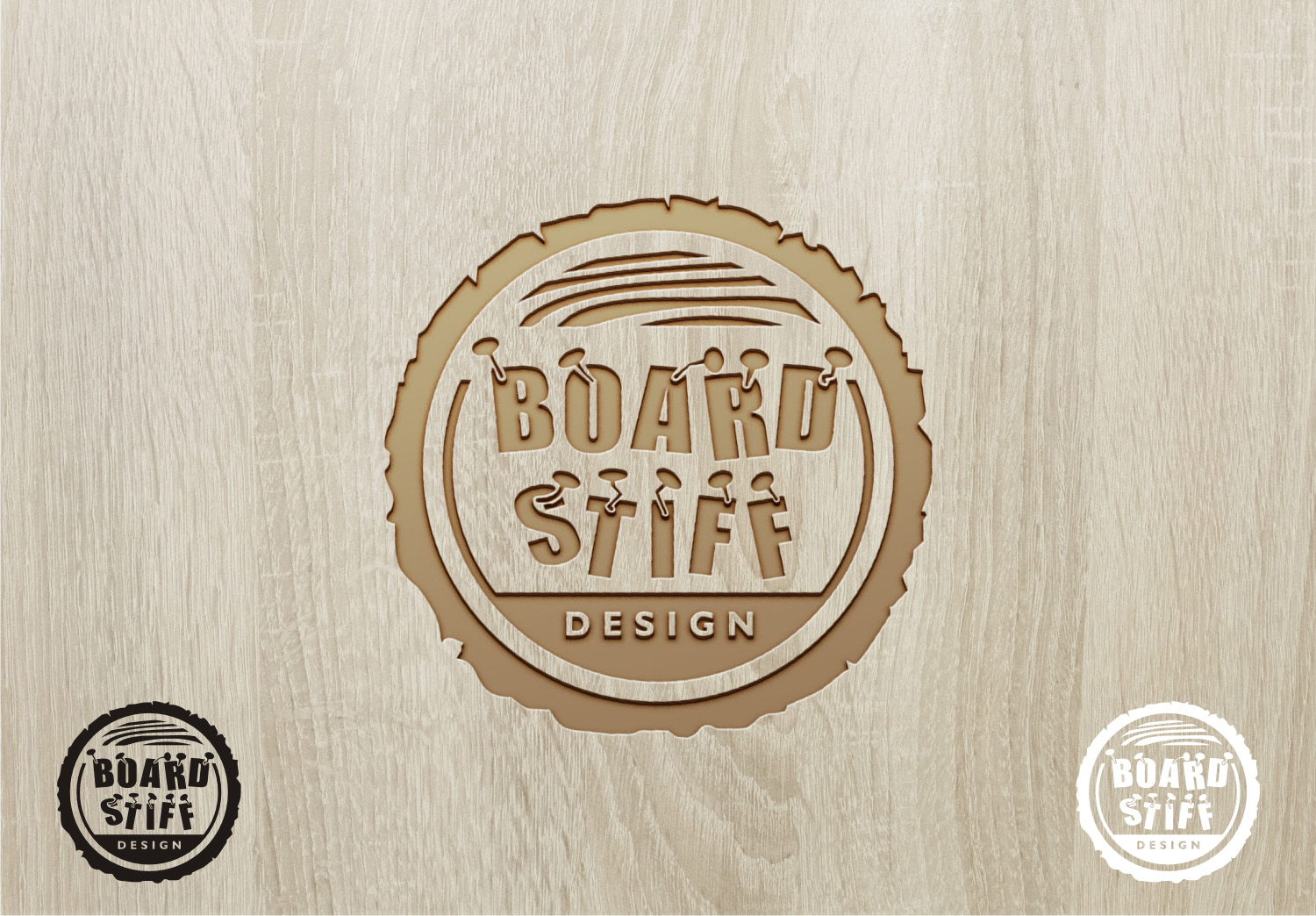 Logo Design by marioct for Board Stiff Design | Design #18881761