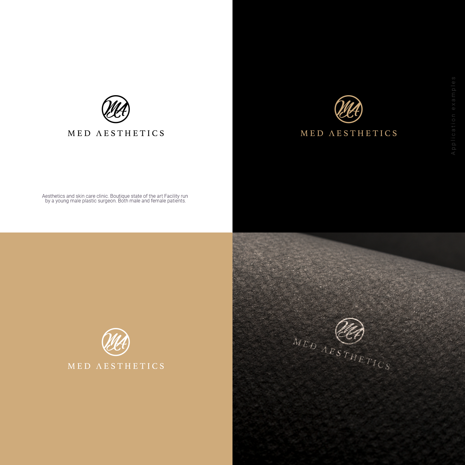 Logo Design by Felipe Moura for Med Aesthetics  | Design #18869973