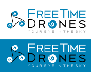 Logo Design by Pvalente Graphic Arts for Free Time Drones | Design #18935366