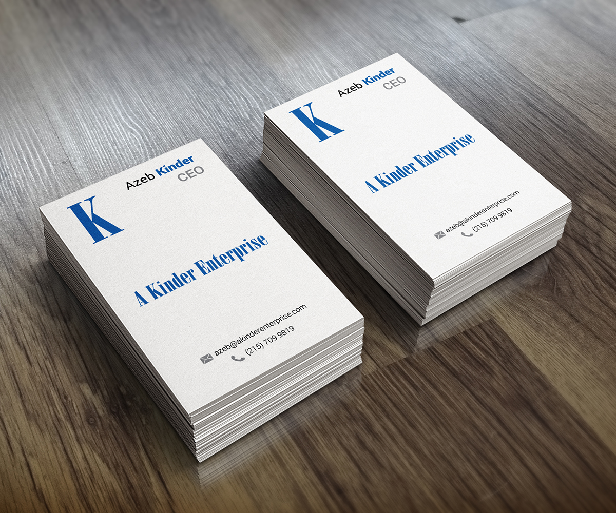 Diseño de Tarjeta de Presentación por Antonio M para All Things Kept Organized | Diseño #18990025