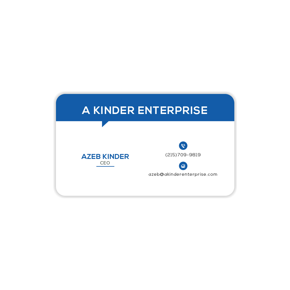 Business Card Design by Bold Pixels for All Things Kept Organized | Design #18942180