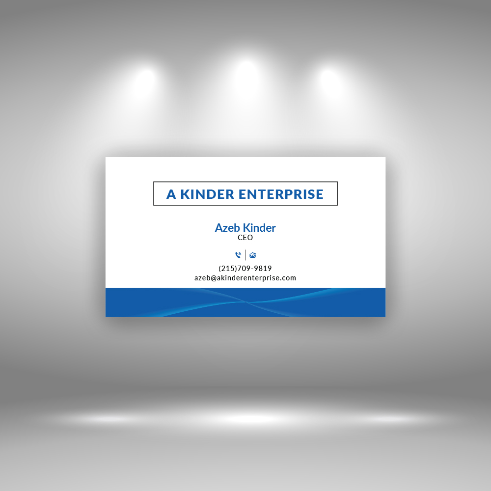 Business Card Design by Bold Pixels for All Things Kept Organized | Design #18952318