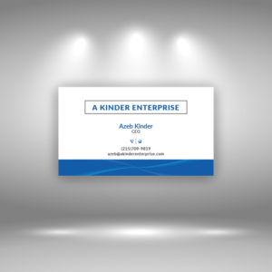 A Kinder Enterprise | Visitenkarten-Design von Bold Pixels