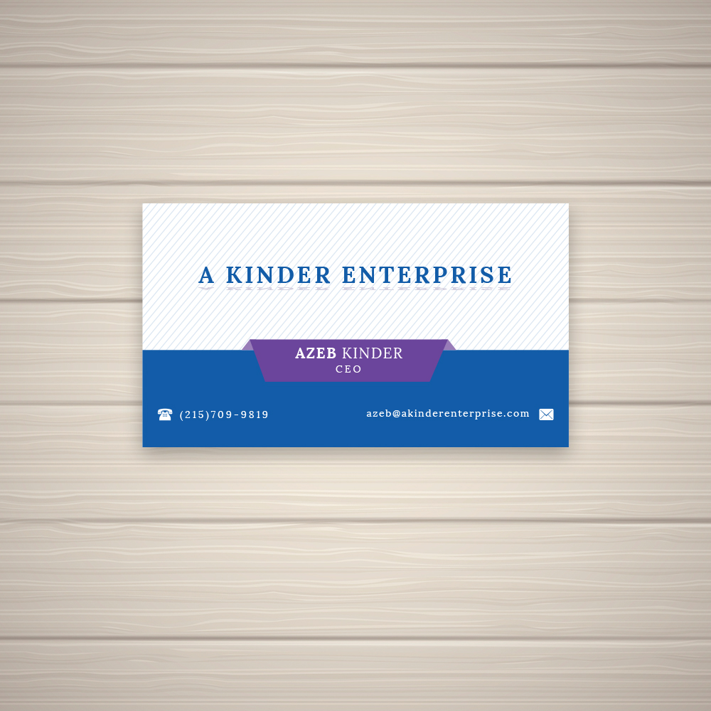 Business Card Design by Bold Pixels for All Things Kept Organized | Design #18973973