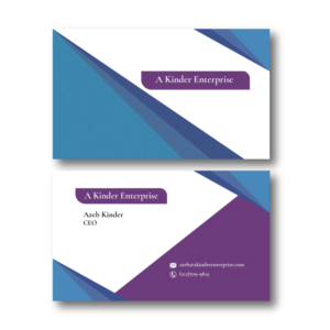Business Card Design by Protima Khan