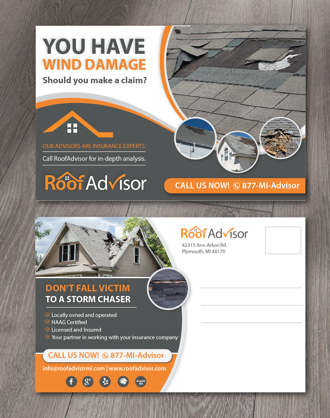 Postcard Design by alex989 for this project | Design #18993581
