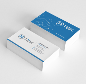 R Teknologies Buisness Cards | Business Card Design by Tilt