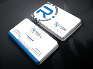 R Teknologies Buisness Cards | Business Card Design by Riz'