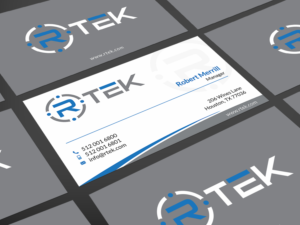 R Teknologies Buisness Cards | Business Card Design by SKYdesign