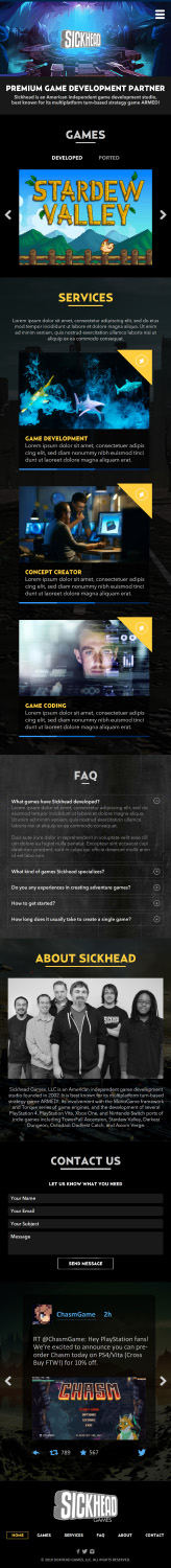 Wordpress Design by -Marc- for this project | Design #19607962