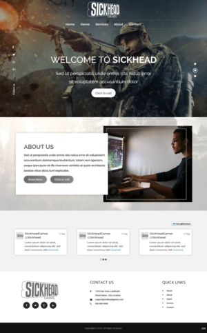 Wordpress Design by pb for this project | Design: #19523606