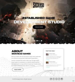 Wordpress Design by pb for this project | Design: #19523618