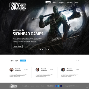 Wordpress Design by pb for this project | Design: #19523619