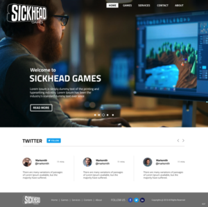 Wordpress Design by pb for this project | Design: #19523620